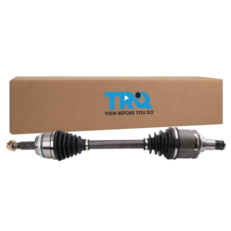 TRQ Front Driver Side CV Axle Assembly Compatible with 12-13 Toyota Camry LE L SE XLE 2.5L 16-17 Camry SE LE XLE XSE 2.5L 2016 Camry Special Edition 2.5L - Image 1